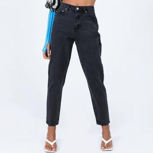 Princess Polly Charcoal Denim